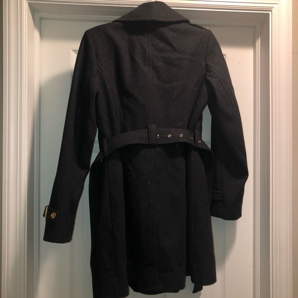 MICHAEL KORS CHARCOAL GRAY WINTER COAT SIZE 4 - Picture 8 of 11